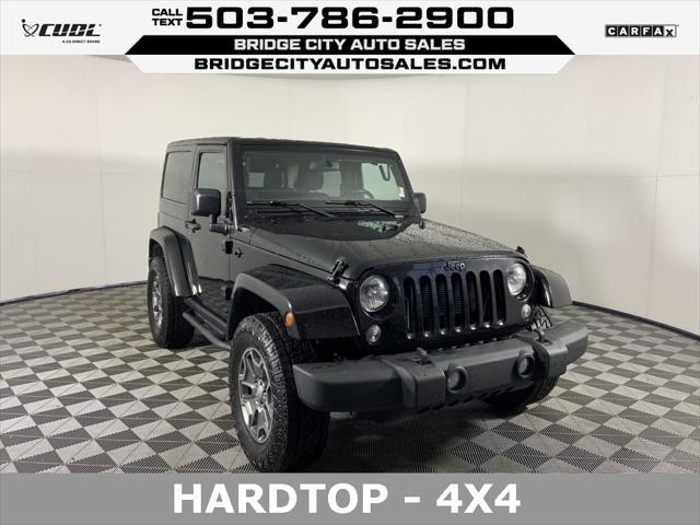 used 2015 Jeep Wrangler car, priced at $16,750