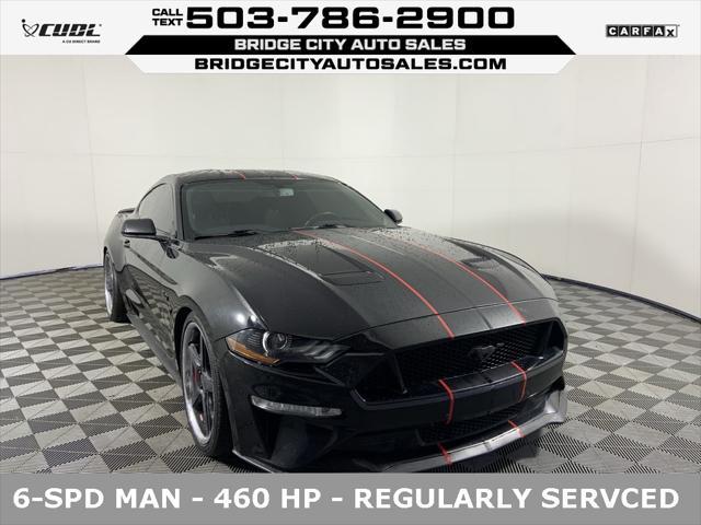 used 2018 Ford Mustang car, priced at $24,500