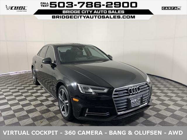 used 2017 Audi A4 car, priced at $22,988