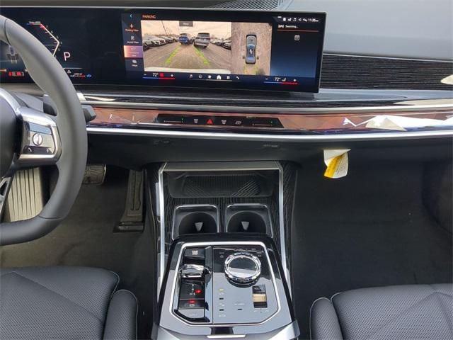 new 2025 BMW 740 car, priced at $107,525