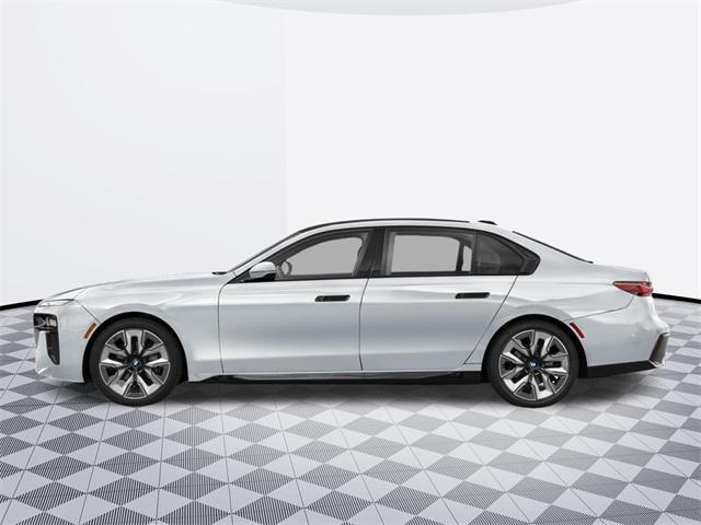 new 2025 BMW 740 car, priced at $107,525