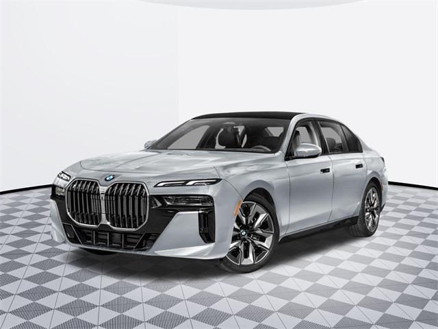 new 2025 BMW 740 car, priced at $107,525