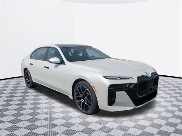 new 2025 BMW 740 car, priced at $104,225