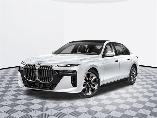 new 2025 BMW 740 car, priced at $104,225