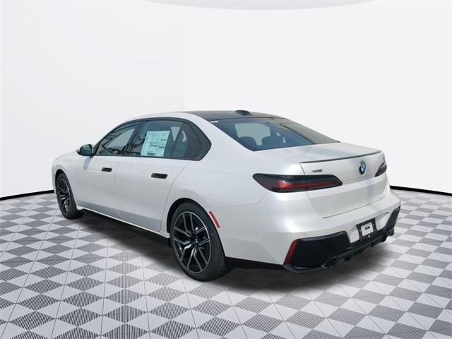 new 2025 BMW 740 car, priced at $104,225
