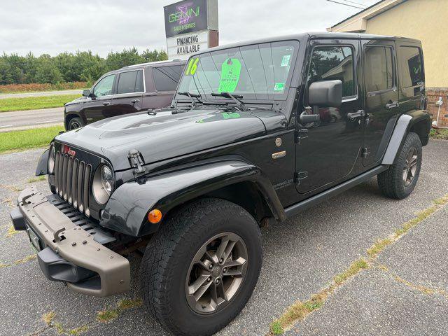 used 2016 Jeep Wrangler Unlimited car, priced at $19,990