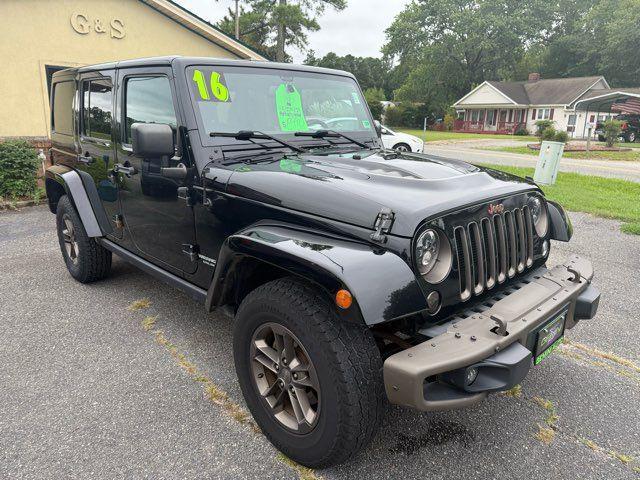 used 2016 Jeep Wrangler Unlimited car, priced at $19,990