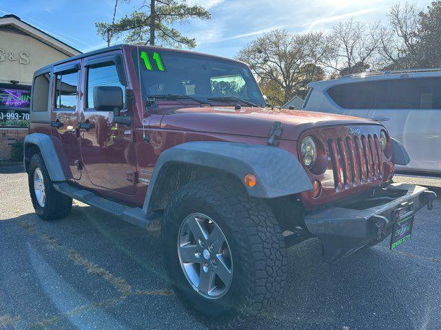 used 2011 Jeep Wrangler Unlimited car, priced at $13,400