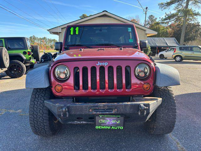 used 2011 Jeep Wrangler Unlimited car, priced at $13,400