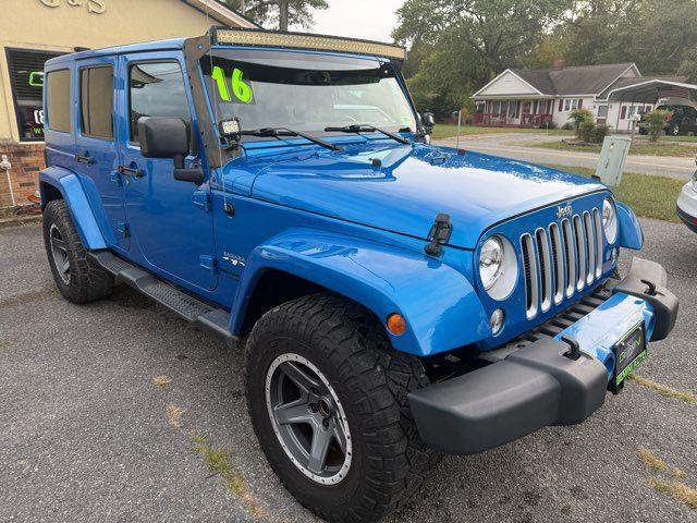 used 2016 Jeep Wrangler Unlimited car, priced at $20,990