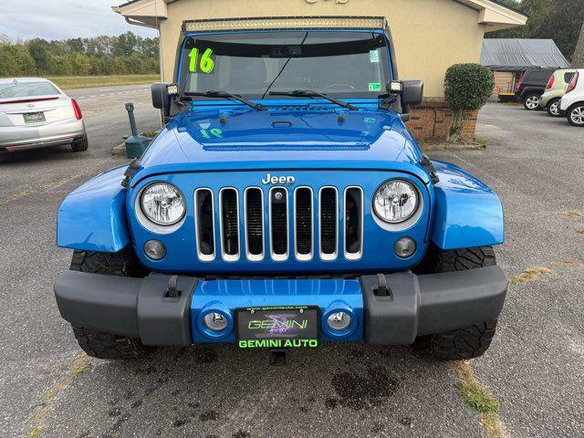 used 2016 Jeep Wrangler Unlimited car, priced at $20,990