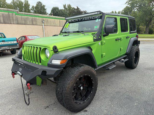 used 2018 Jeep Wrangler Unlimited car, priced at $25,990