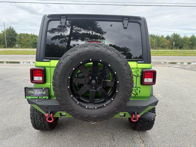 used 2018 Jeep Wrangler Unlimited car, priced at $24,990