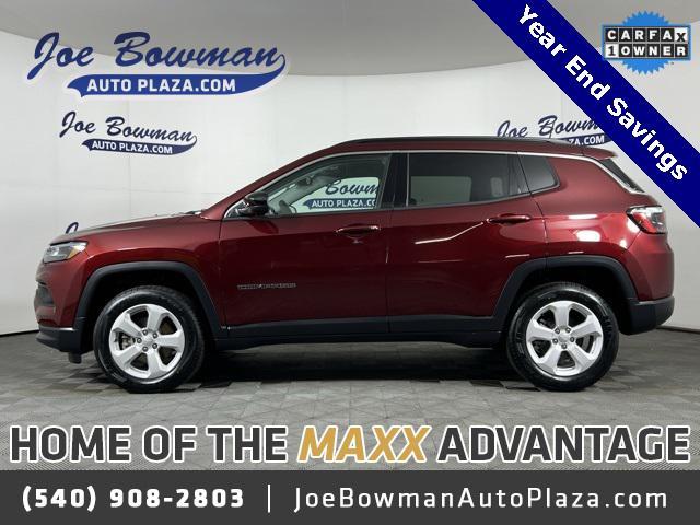 used 2022 Jeep Compass car, priced at $21,926