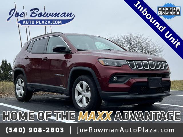 used 2022 Jeep Compass car, priced at $22,544