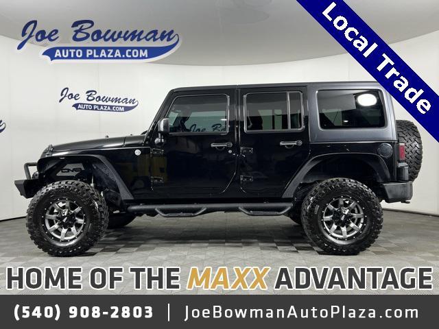 used 2015 Jeep Wrangler Unlimited car, priced at $18,533