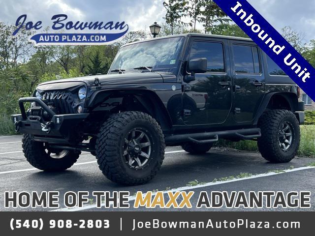 used 2015 Jeep Wrangler Unlimited car, priced at $18,695