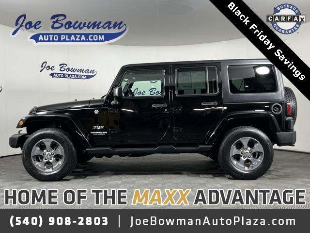 used 2017 Jeep Wrangler Unlimited car, priced at $20,343