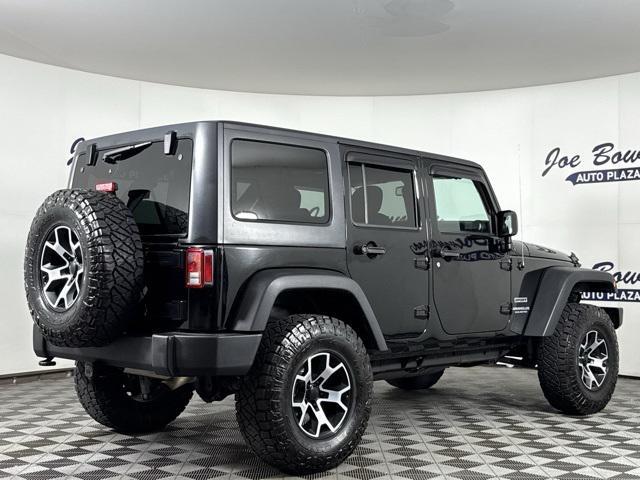 used 2016 Jeep Wrangler Unlimited car, priced at $15,486