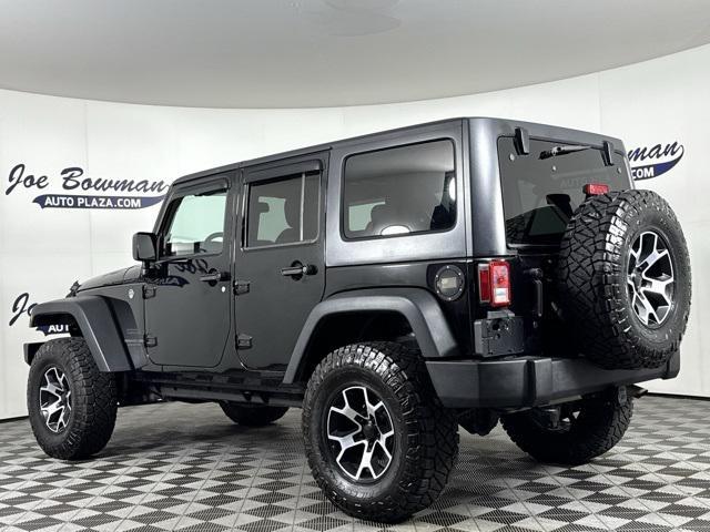used 2016 Jeep Wrangler Unlimited car, priced at $15,486