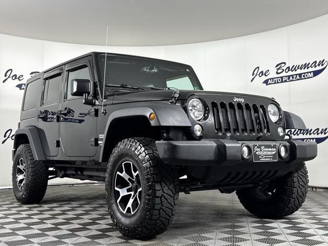 used 2016 Jeep Wrangler Unlimited car, priced at $15,486