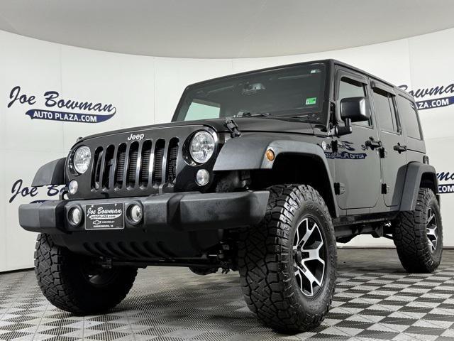 used 2016 Jeep Wrangler Unlimited car, priced at $15,486