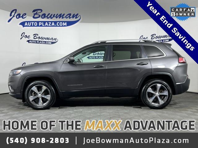 used 2019 Jeep Cherokee car, priced at $18,661