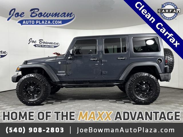 used 2017 Jeep Wrangler Unlimited car, priced at $20,440