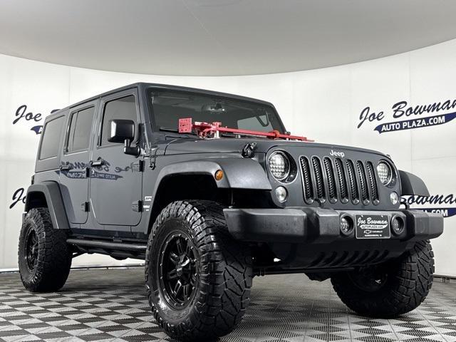 used 2017 Jeep Wrangler Unlimited car, priced at $20,440