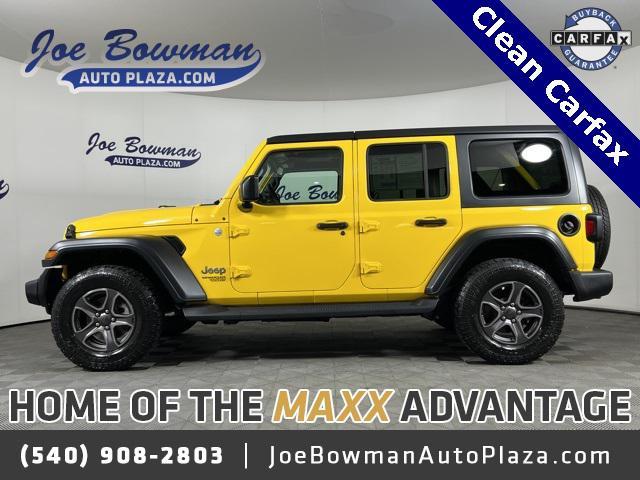 used 2019 Jeep Wrangler Unlimited car, priced at $28,259