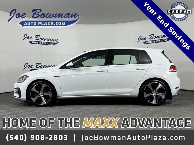 used 2018 Volkswagen Golf GTI car, priced at $18,373