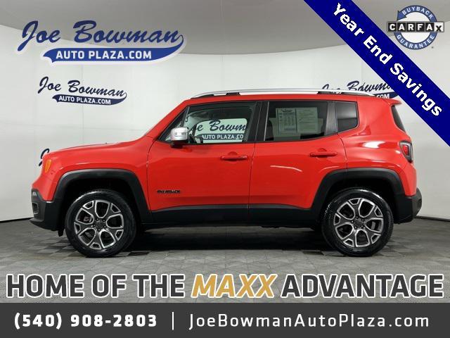 used 2017 Jeep Renegade car, priced at $17,166