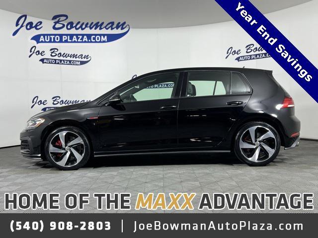 used 2018 Volkswagen Golf GTI car, priced at $13,832