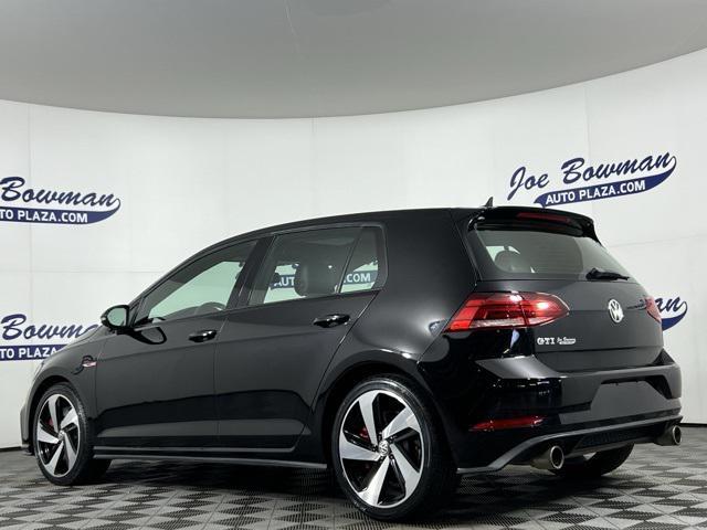 used 2018 Volkswagen Golf GTI car, priced at $15,000