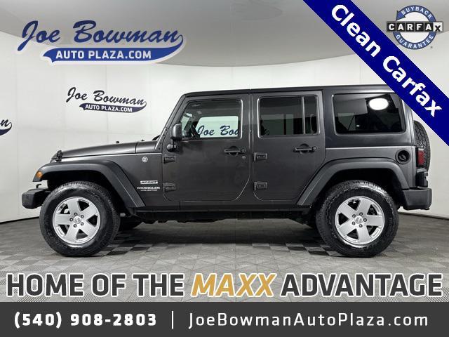 used 2016 Jeep Wrangler Unlimited car, priced at $19,439