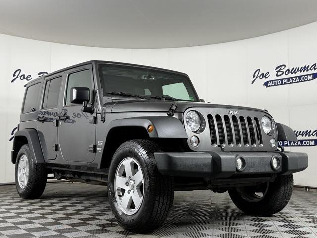 used 2016 Jeep Wrangler Unlimited car, priced at $19,439