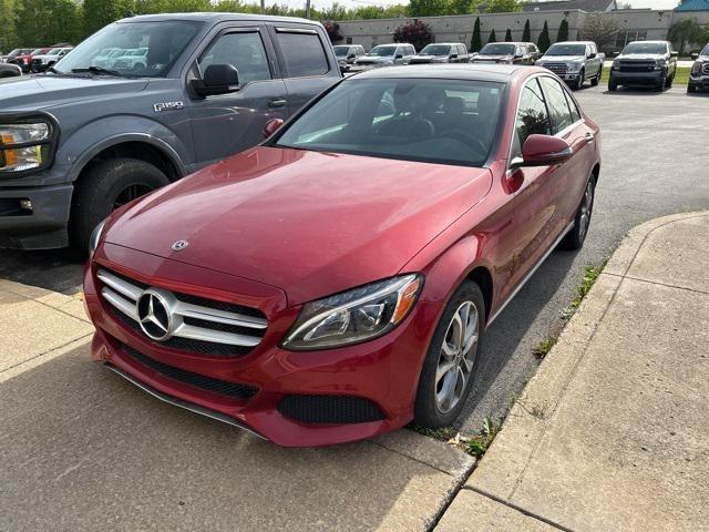 used 2018 Mercedes-Benz C-Class car, priced at $24,250