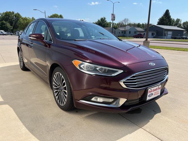 used 2017 Ford Fusion car, priced at $9,917