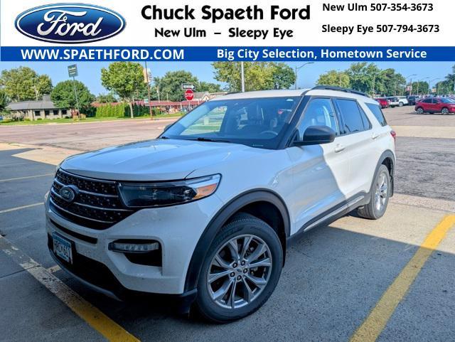 used 2022 Ford Explorer car, priced at $27,900
