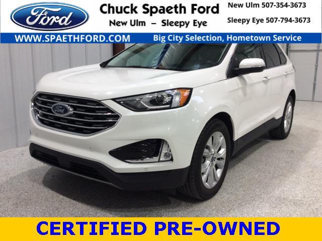 used 2021 Ford Edge car, priced at $28,500