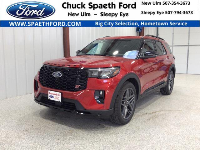 new 2025 Ford Explorer car, priced at $57,547