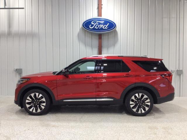 new 2025 Ford Explorer car, priced at $55,057