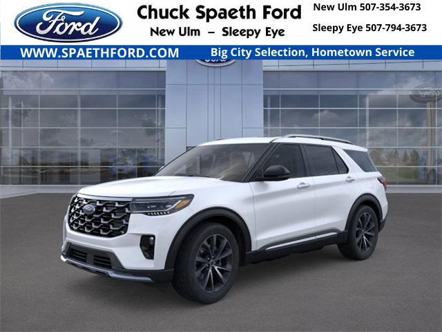 new 2025 Ford Explorer car, priced at $59,557