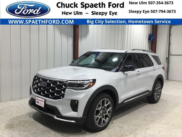 new 2025 Ford Explorer car, priced at $57,923