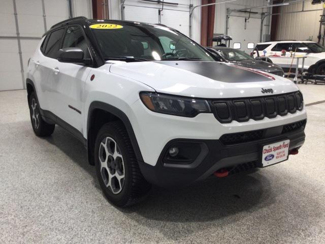 used 2022 Jeep Compass car, priced at $22,900