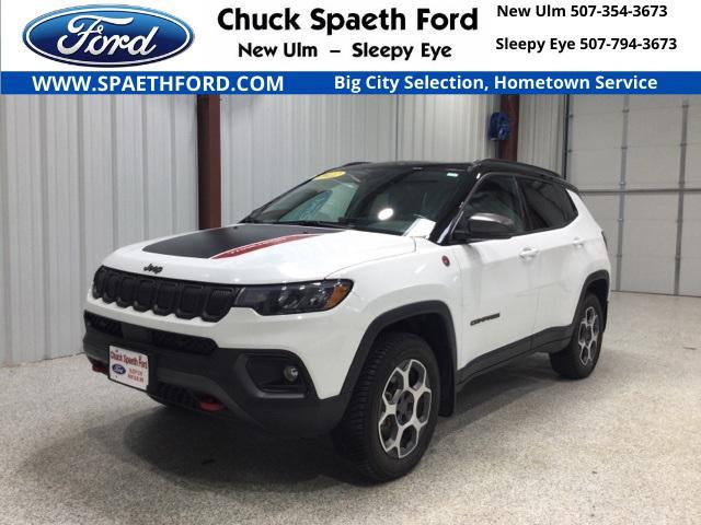 used 2022 Jeep Compass car, priced at $22,900