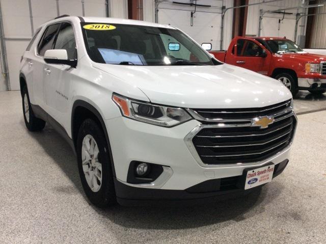 used 2018 Chevrolet Traverse car, priced at $22,918