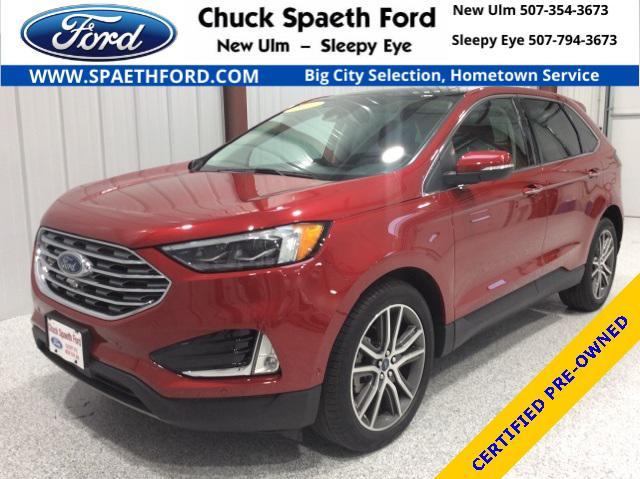 used 2021 Ford Edge car, priced at $29,921