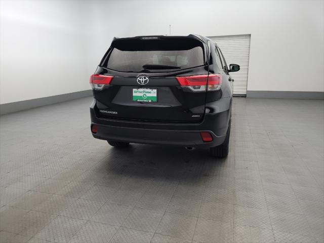 used 2019 Toyota Highlander car, priced at $26,695