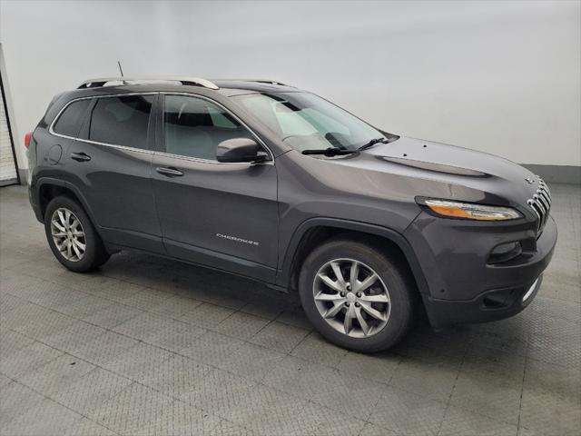 used 2018 Jeep Cherokee car, priced at $18,895